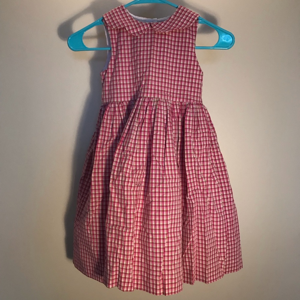 👗Plum Pudding Ltd. size 6 pink/white/green dress
